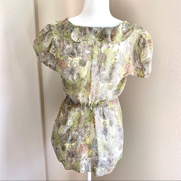 Odille Silk Flutter Flower Spring Green size 6 - Picture 14 of 15